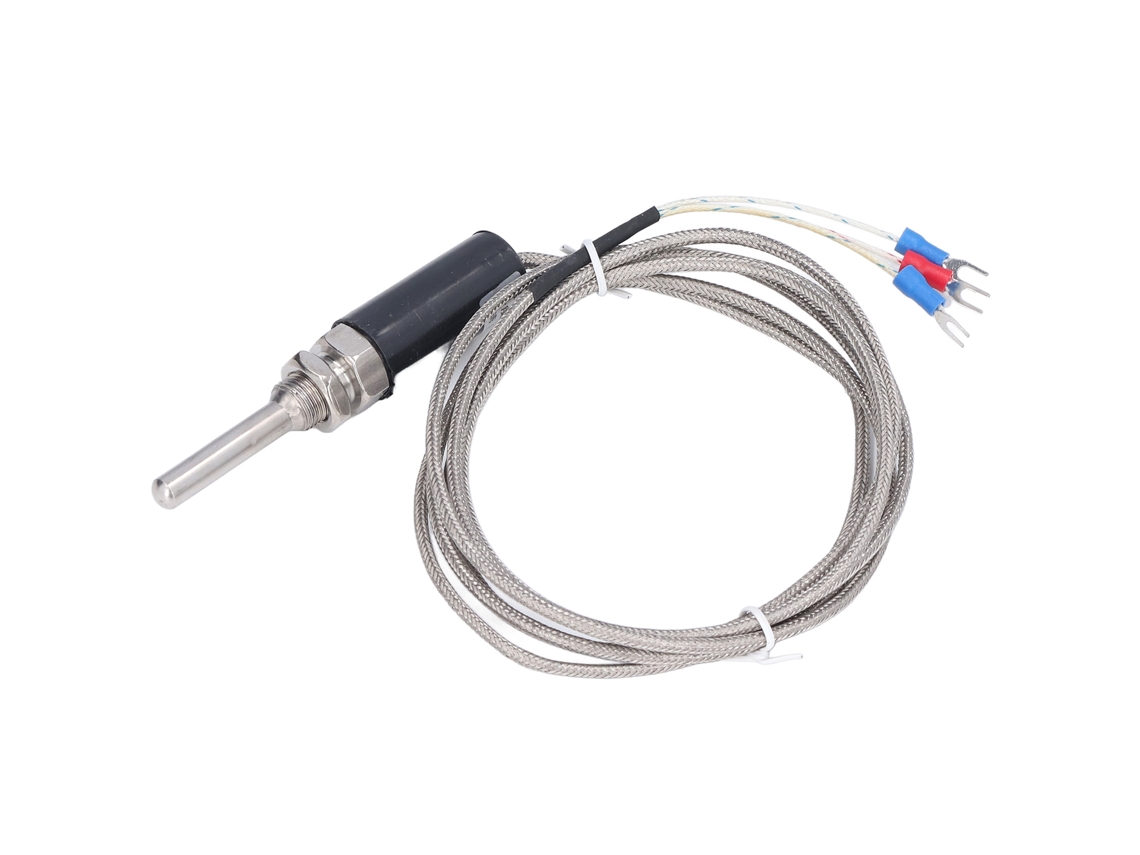 Sensor de Temperatura Pt100 com Cabo Blindado | MARCA