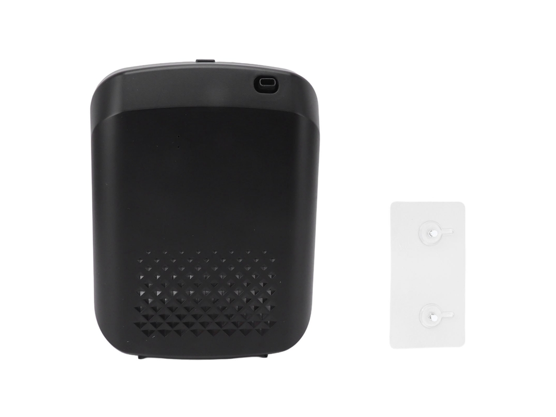 Difusor Óleo Essencial Elétrico Bluetooth Inteligente 400ml Preto Plug Uk