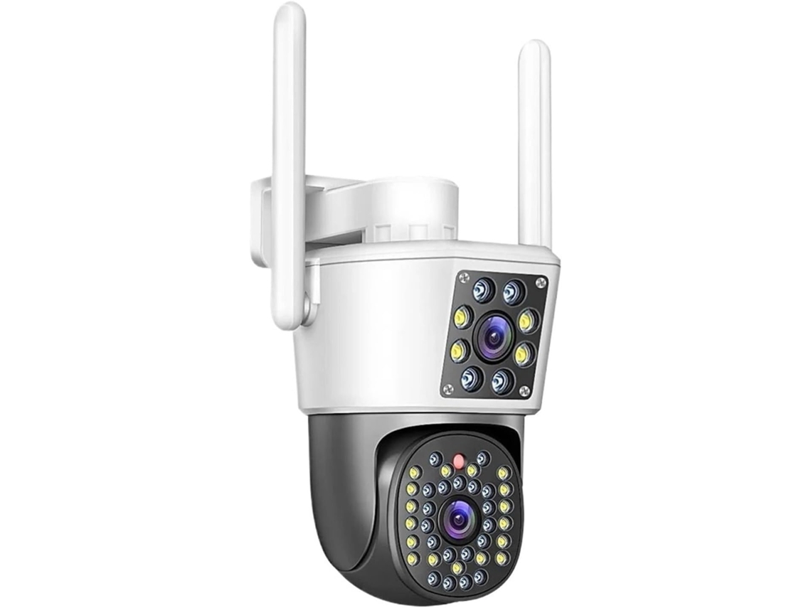 Câmera de Vigilância Ip Ptz Wi fi com Lente Dupla e Detecção SFUSHOS
