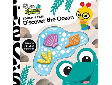 Livro Baby Einstein Ocean Explorers Discover Ocean Touch Feel de Pi Kids (Inglês - Capa Dura)
