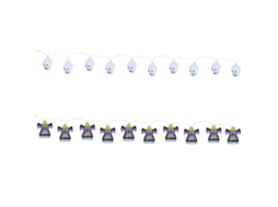 2 Conjuntos De Luzes De Corda De Halloween Para Decorações De Halloween
