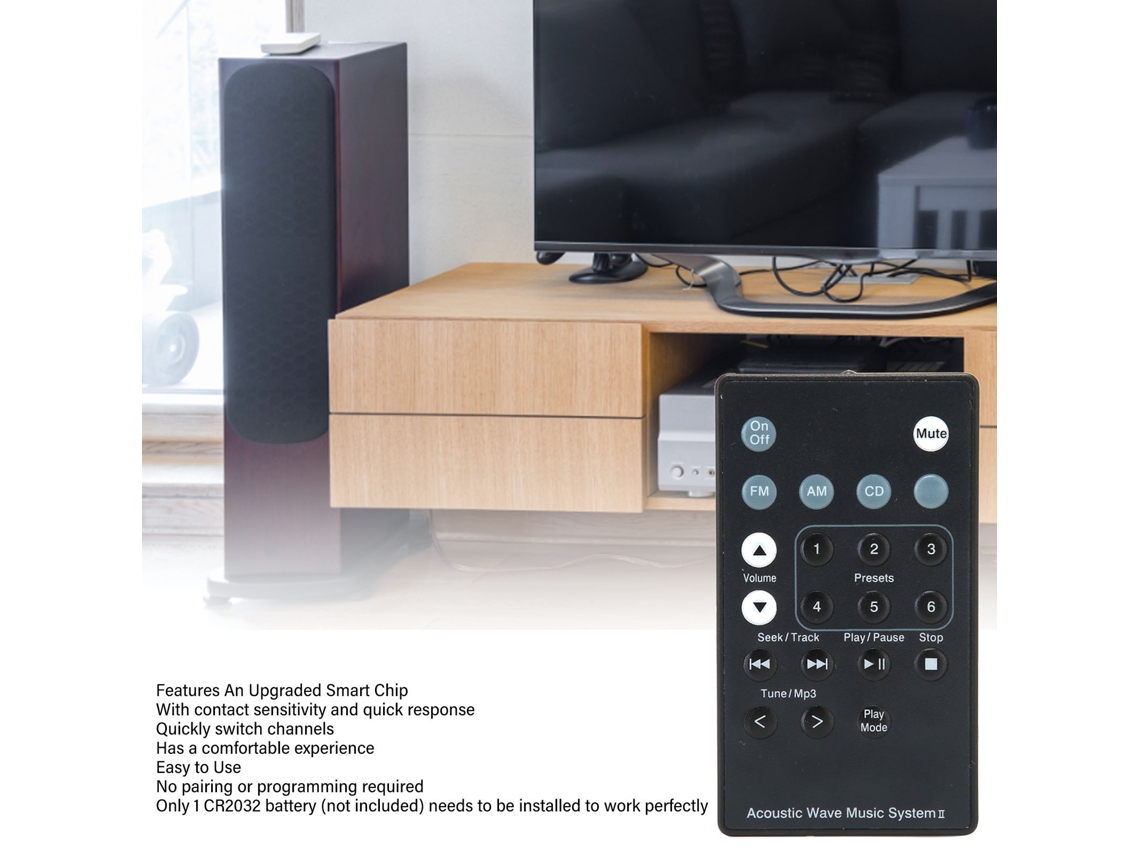 Controle Remoto Substituto LAXISCREED Sound Touch Wave