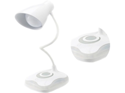 Luminária de Mesa Led Recarregável Via Usb, Proteção para os Olhos, Dobrável, em Abs. SFUSHOS