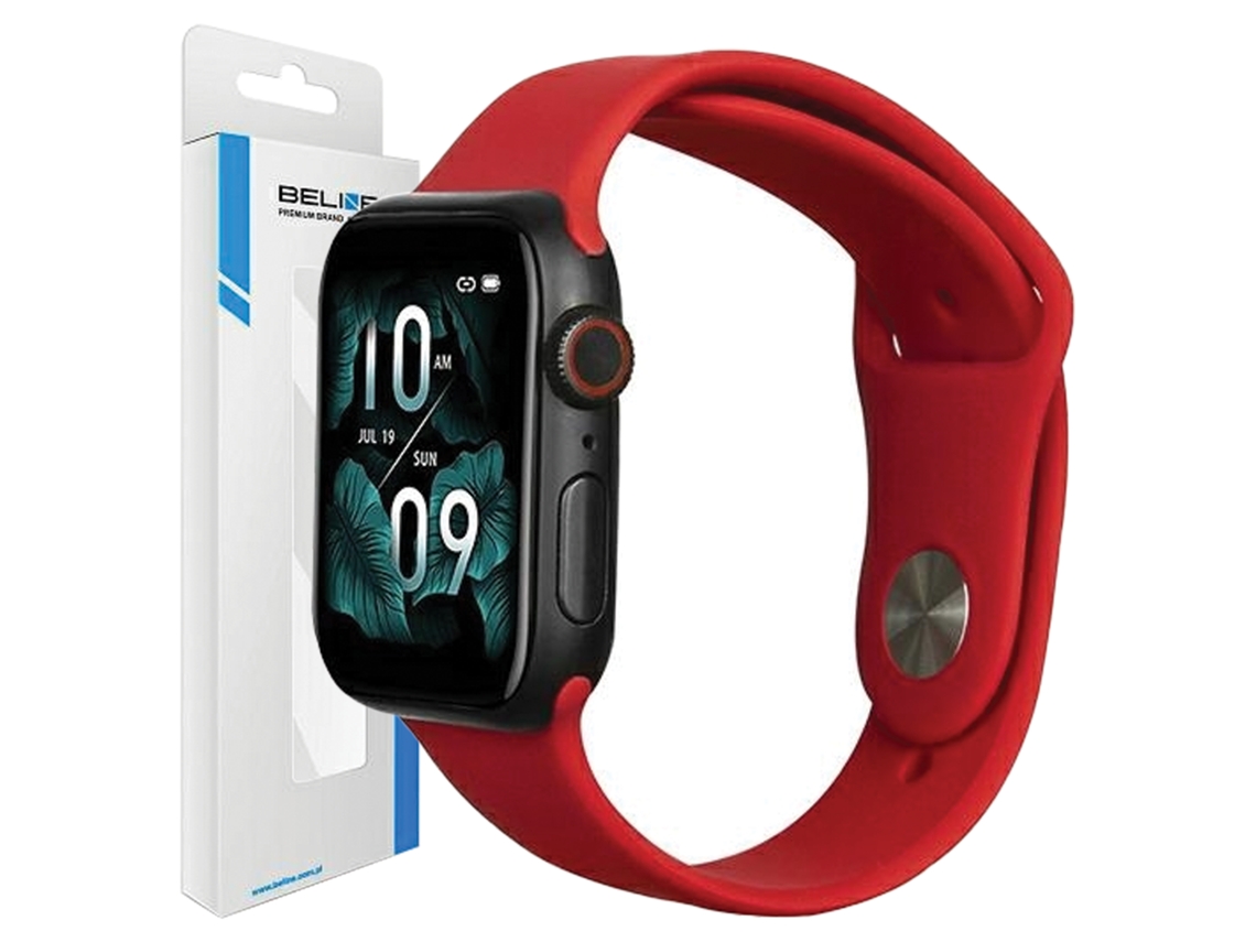 Pulseira de silicone Beline para Apple Watch 38/40/41 mm, fácil de instalar.
