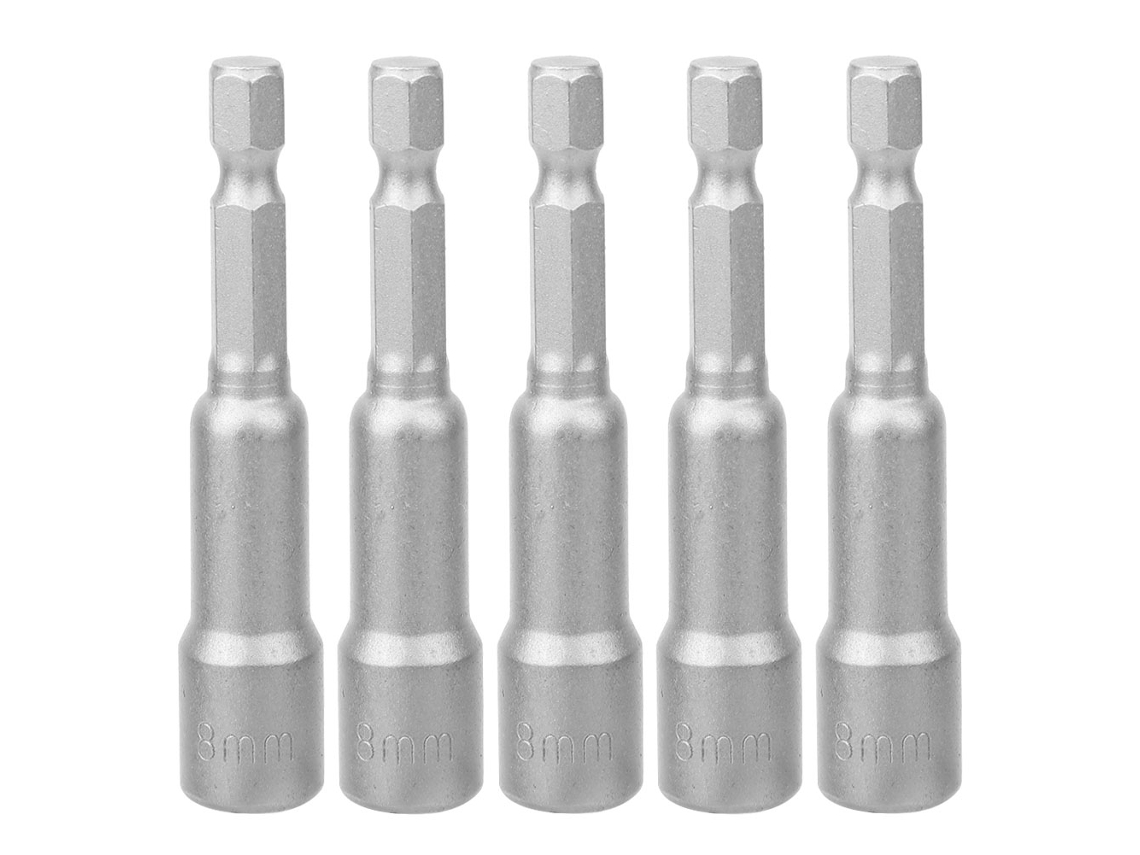 Chave De Boca Hexagonal Com Superfície Negro Universal Acessório Para Parafusadeira E Furadeira 65mm