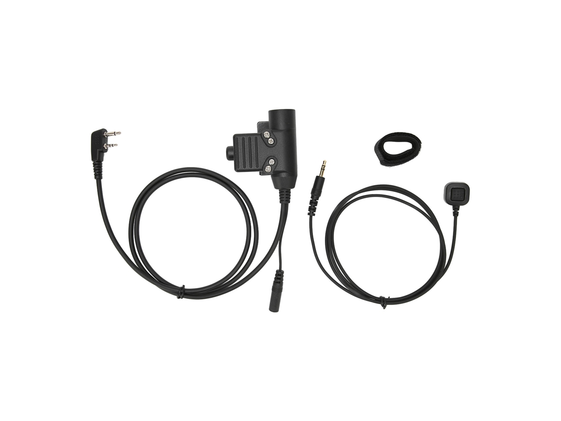 Adaptador hands free com microfone e PTT para rádios Icom EOOCOO