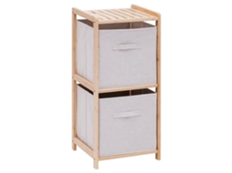 Estante 2 Níveis Tidy Box Madeira Clara - 5 Cinco Simplesmente Inteligente