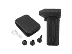 Mini Duster Eléctrico Usb Recarregável, Turbo Portátil, Baixo Ruído, 130.000rpm, Preto LAXISCREED