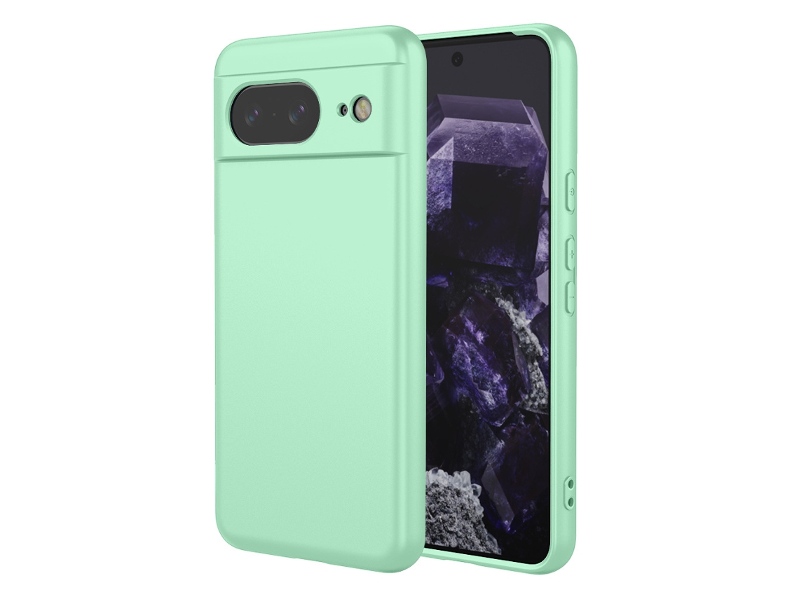 Capa Para Google Google Pixel 5 Yuysan Silicone Líquido Verde