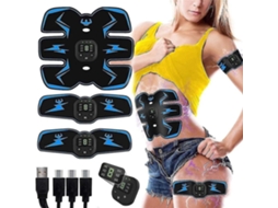 Lurelia Cinto De Tonificação Muscular Com Estimulador Elétrico Ems Para Abdominais Treinador Abdominal Para Treino De Academia