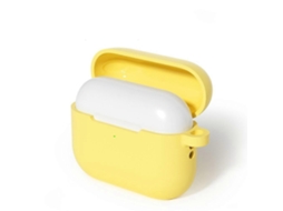 Capa protetora de silicone com gancho para fones de ouvido AirPods Pro 3 GIECY