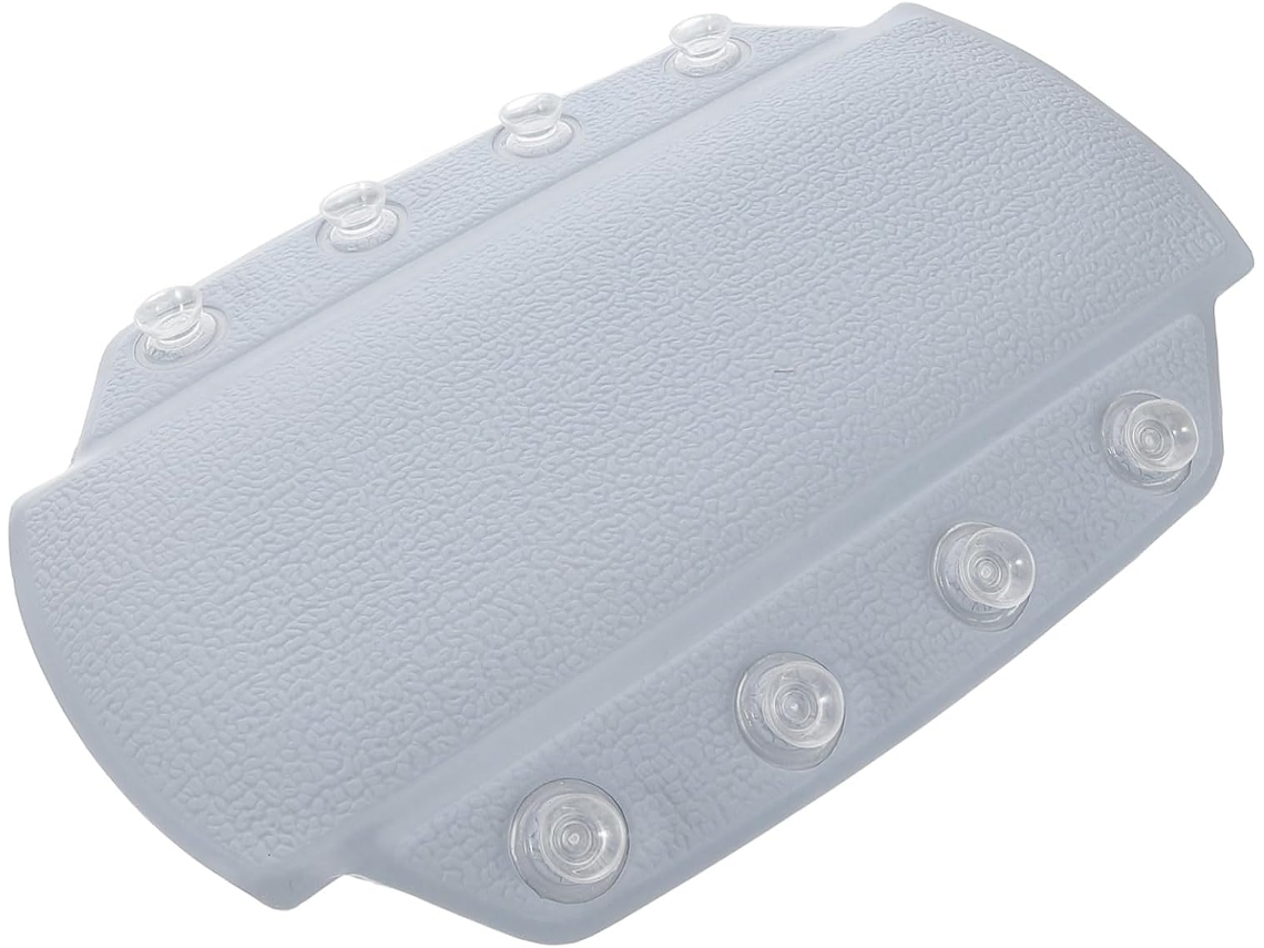 Almofada Macia E Confortável Para Banho E Spa Com Ventosas Para Apoio E Relaxamento Do Pescoço