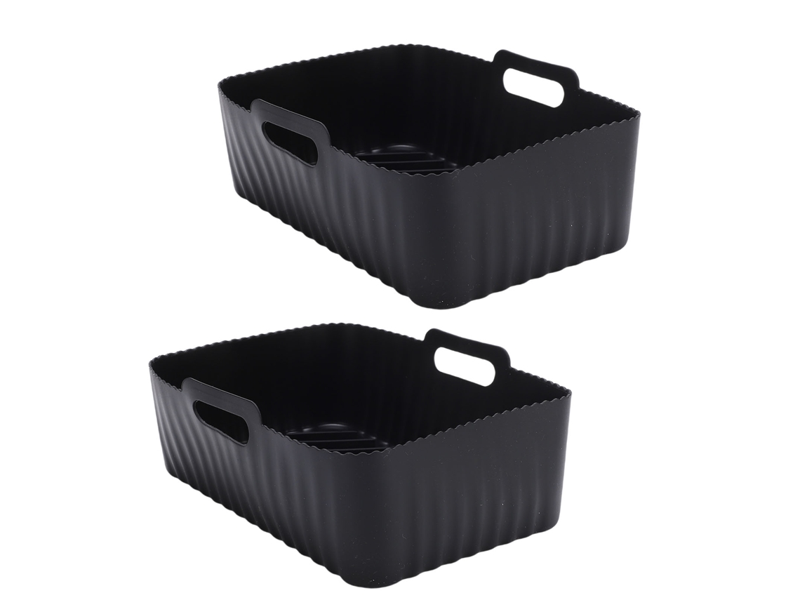 Laxiscreed: Conjunto De 2 Acessórios Antiaderentes Para Fritadeira De Ar, Qualidade Alimentar Garantida