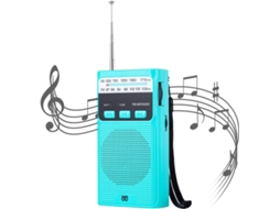 Petit Radio Portable Rádio Pessoal Recarregável,aparelho Eletrônico Com Cadran, Haut Parleur Sans Gokoco