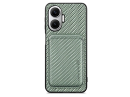 Capa Traseira Magnética Destacável Para Xiaomi Redmi Turbo 4 Pro 5g, Tkdaddy, Verde