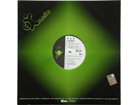 Vinil Just What Is Explosive Records