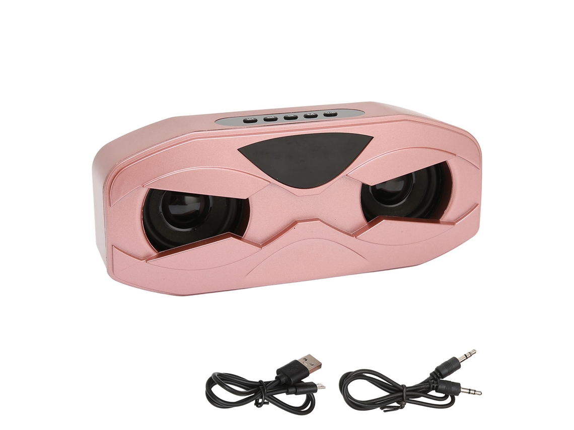 Caixa de Som Bluetooth Wireless Bluetooth 5.0 Portátil Ao Ar Livre Rádio Fm Hifi Speaker EOOCOO (subwoofer com Display Led)