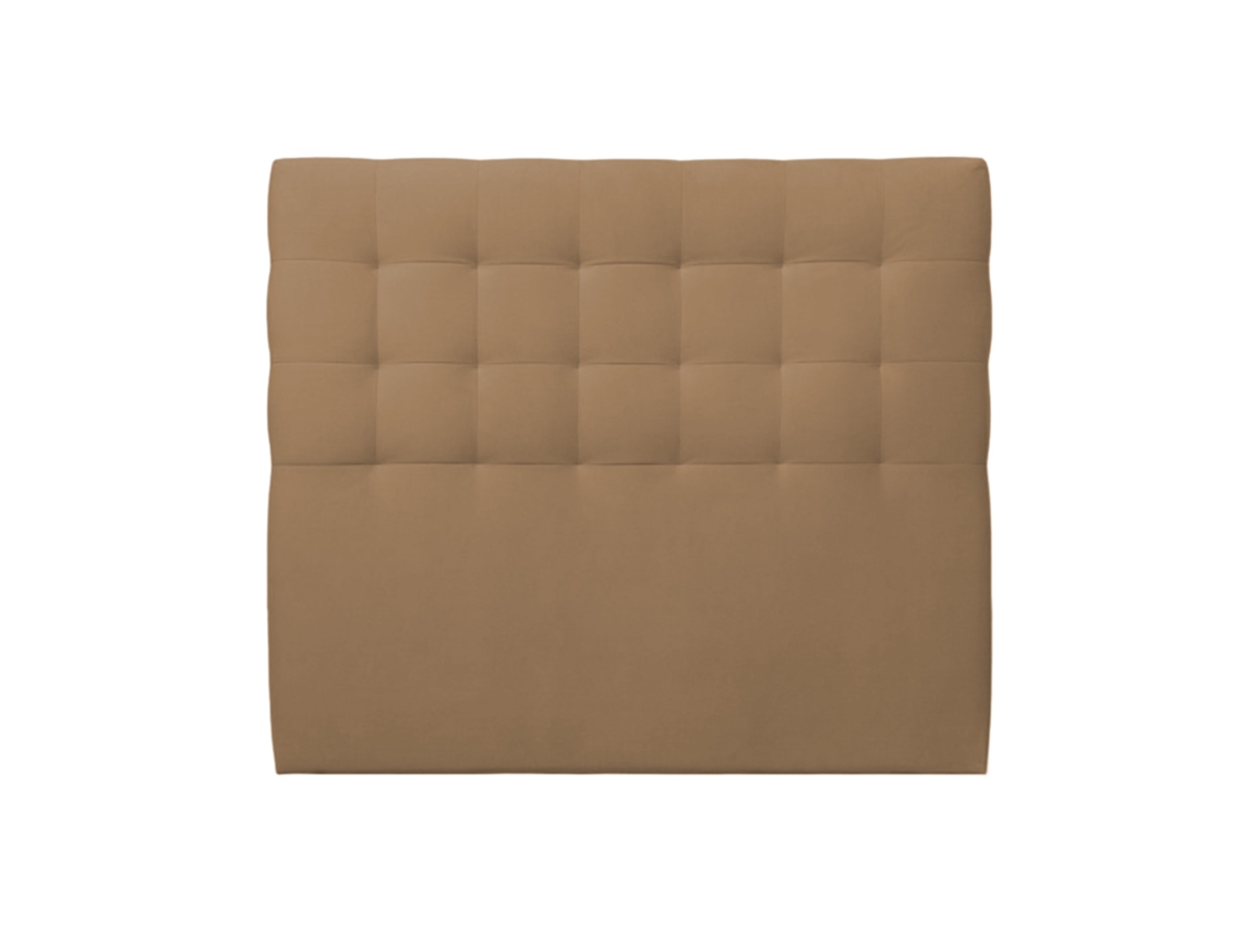 Cabeceira De Cama Quadrados Milano  Tabac  120 X 120 Cm Altura 120 Cm Indream