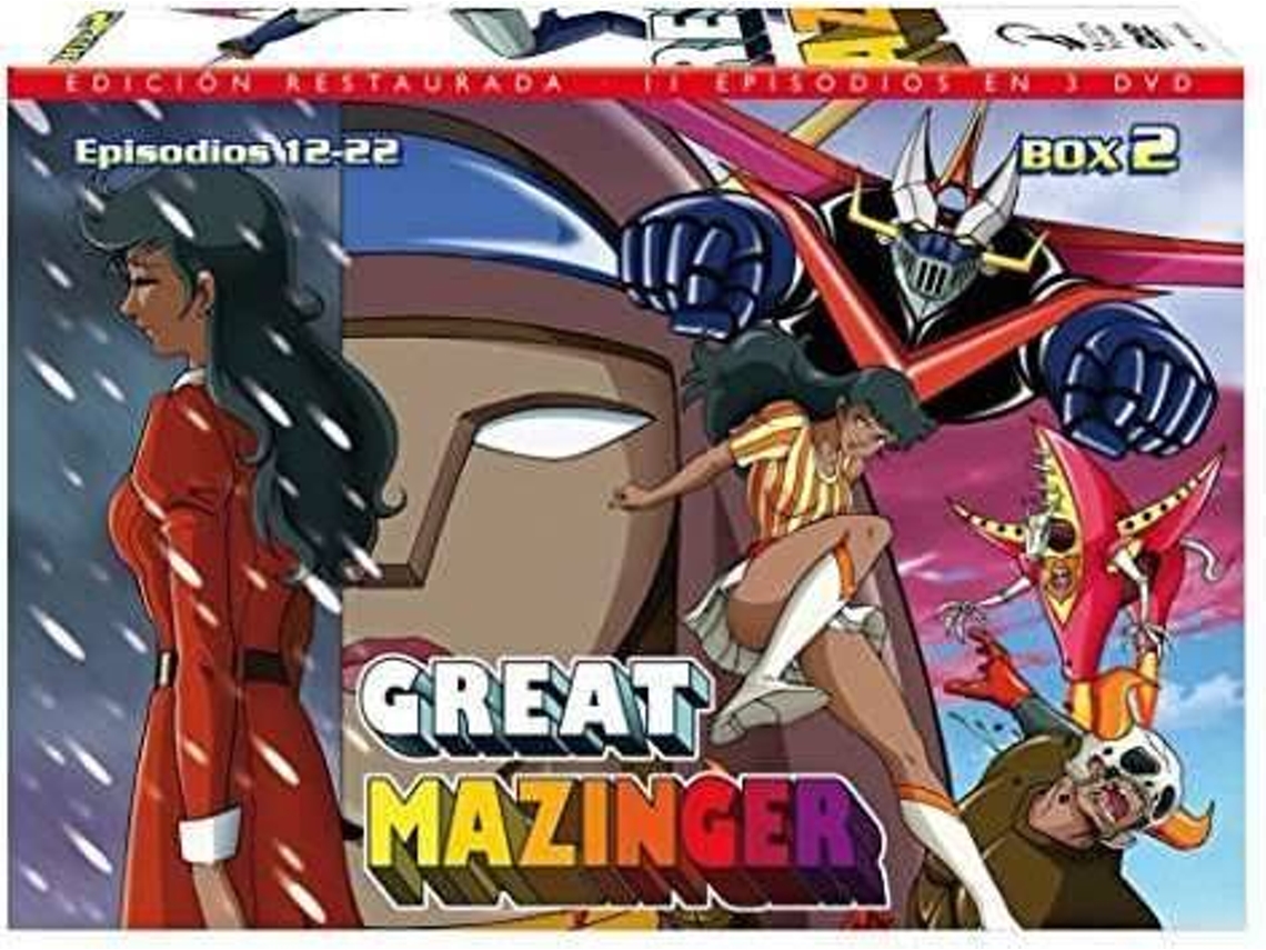 DVD Great Mazinger - Box 2 (Edição em Espanhol)