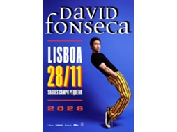 Bilhete DAVID FONSECA|LISBOA