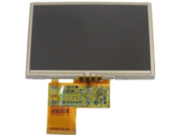 Painel Lcd Iluminado de 4,3 Polegadas para Navegação e Reprodução de Vídeo em Carros SFUSHOS