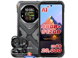 Smartphone Oscal Tank 1 + Airbuds 60 (6,78'' - 48 Gb - 512 Gb - 20000 Mah - Laranja)