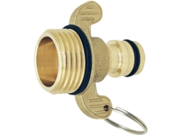 Conector De Mangueira Jardim Em Latão, Adaptador Com Rosca.