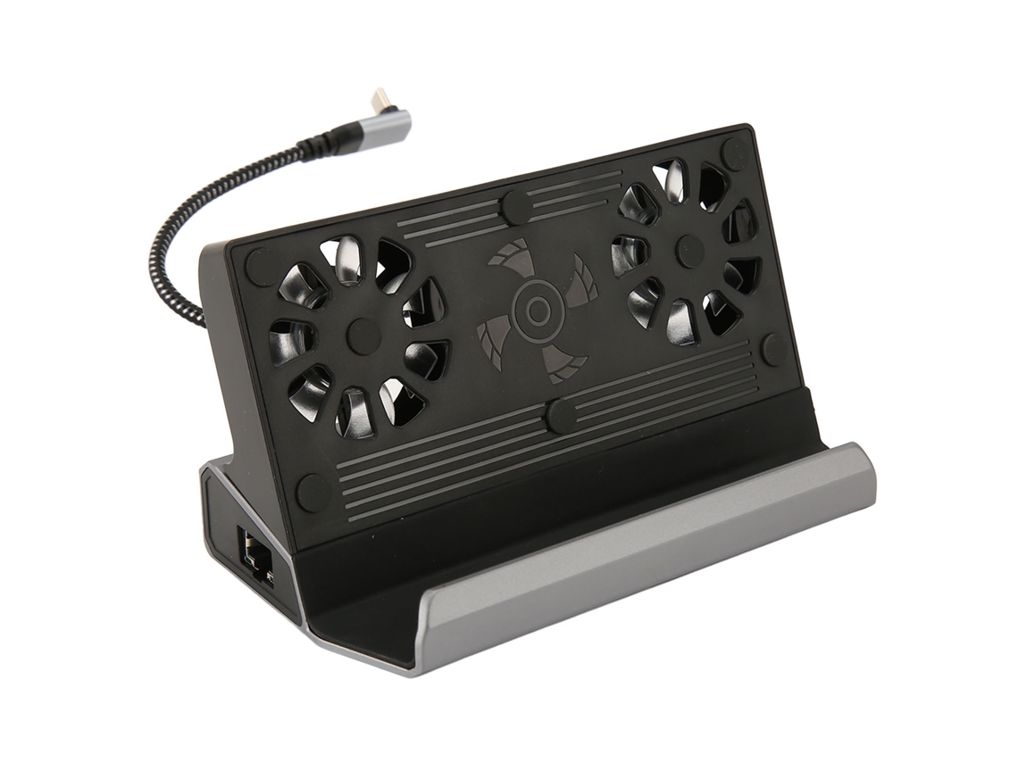 Dock 1 em 1 para Steam Deck/rog Ally 4k 1w com Cooler