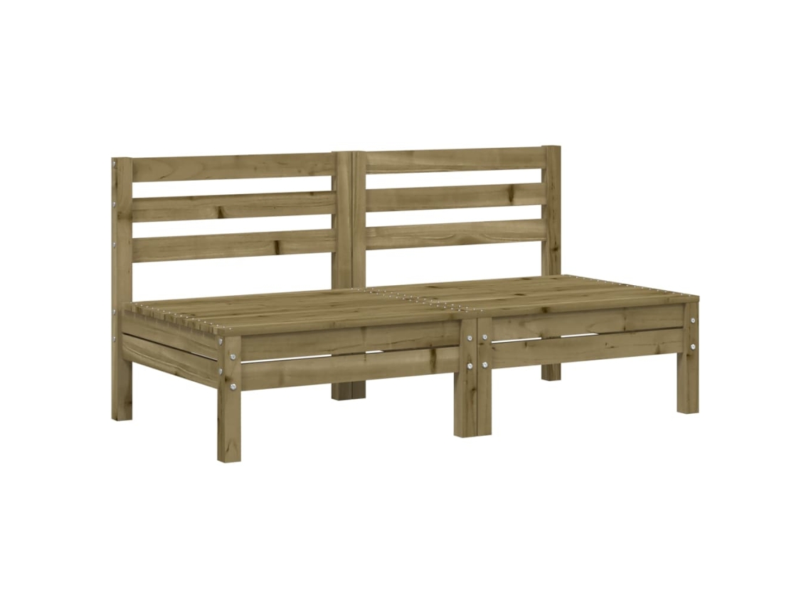 Garden Sofa, Garden Sofas Vidaxl Marrom Madeira De Pinho Impregnada (n/a)