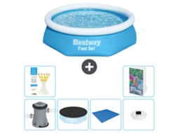 Bestway Piscina Bestway Fast Set Redonda - 244x61 Cm - 7-peças S248