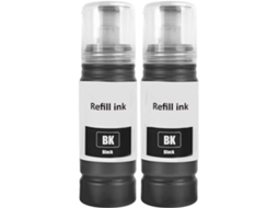 Multipack De Injetável Compatível Com Epson 104 - Injetável Para Et-2710/et-2711/et-2712/et-2714/et-2715 - Grande Capacidade - Cor: Preto/vermelho/azu