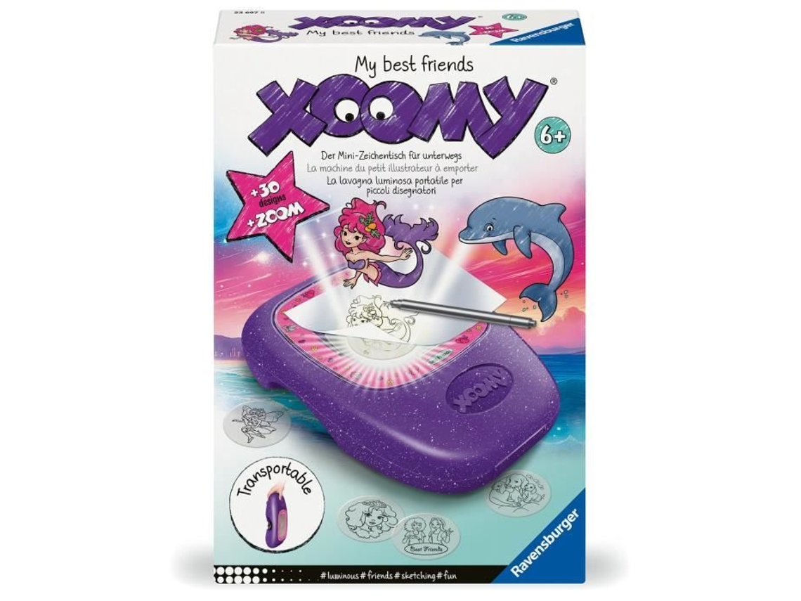 Xoomy, Tema Meus Melhores Amigos, Desenho, Lazer Criativo, 6 Anos, 23697, Ravensburger