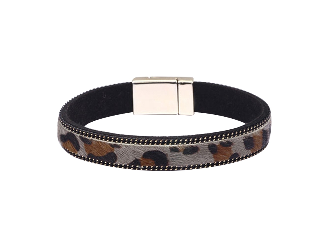 Pulseira Feminina Com Fechamento Magnético E Decoração