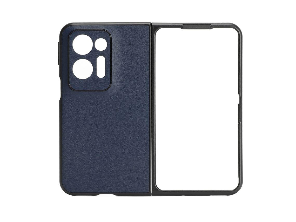 Capa de couro LAXISCREED para Find N2 resistente a choques e queda leve
