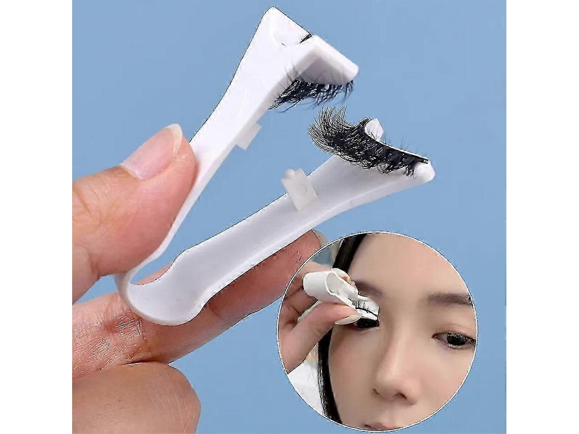 Conjunto De Cílios Postiços Magnéticos Ímã Duplo Natural Ferramenta De Enxerto De Cílios Postiços Hengjian