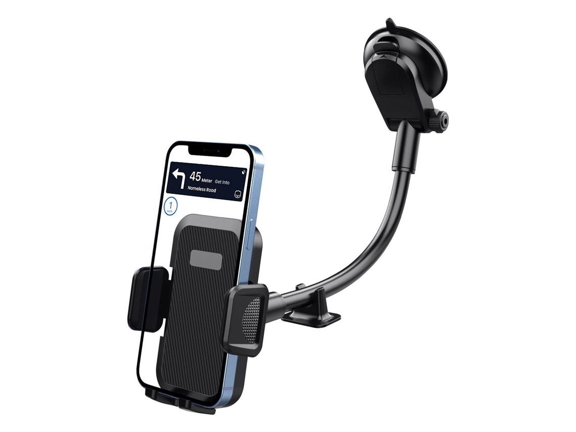 Lurelia Suporte Para Telemóvel De Carro Com Ventosa 30 Cm Flexível Braço Longo Pescoço De Ganso