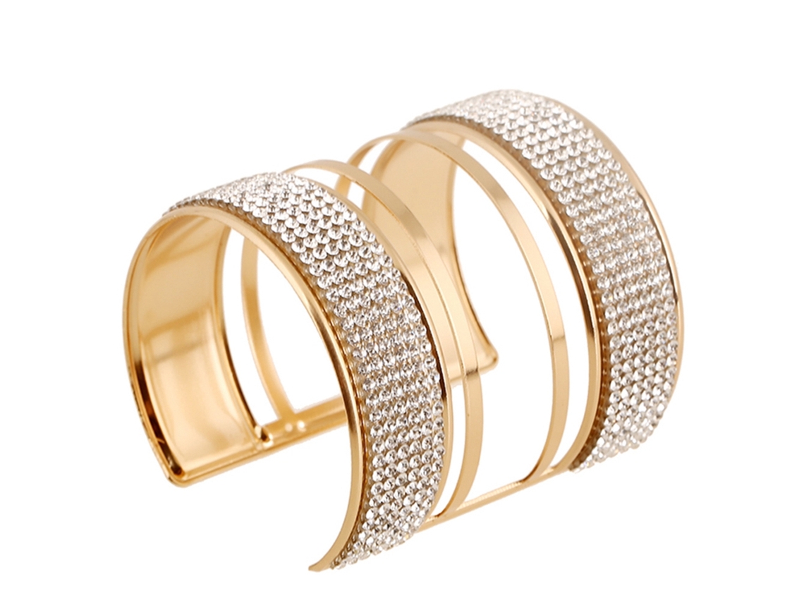 Bracelete De Liga Simples Estiloso Elegante Para Punho
