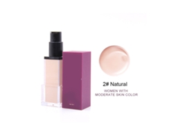 Base Líquida 42ml Waterproof Fps Protetora Pele Sensível Cor Natural 2 Corretivo Anti-rugas Branco Uniforme
