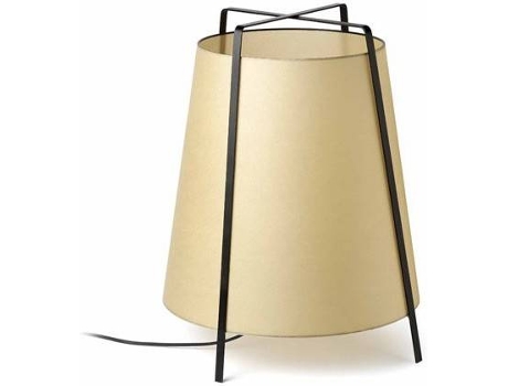 Candeeiro de Mesa  Akane G (Bege - E27 - 20 W - Metal)