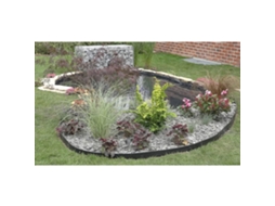 Nature Borda de jardim 14 cm x 10 m 7mm preto