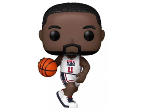 Figura Funko NBA: Legends Karl Malone 92 Team Usa Branco Exclusivo Us Pop! Vinyl