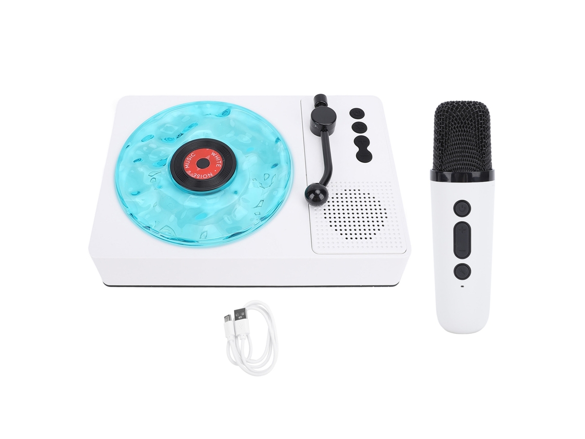 Coluna De Som Bluetooth (luz Noturna E Microfone)