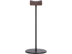 Suporte Para Fones De Ouvido Cryfokt, Elegante E Em Liga De Alumínio, Com Acabamento Em Nogueira Preta, Ideal Para Uso