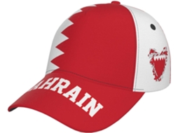 Boné Unissex com Bandeira do Bahrein, Ajustável, Estilo Golfe | S/MARCA