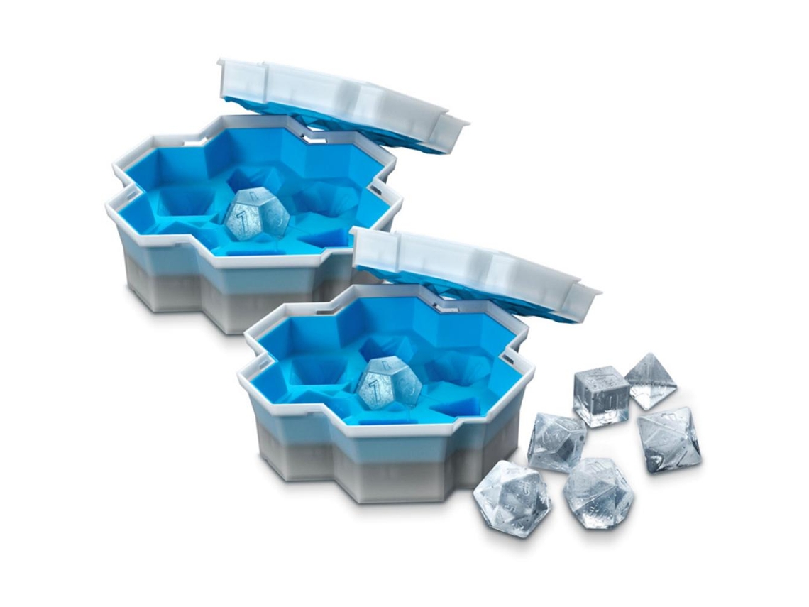 Forma De Silicone Para Cubos Gelo Congelados, Bandeja Divertida Para Jogo De Balde Gelo