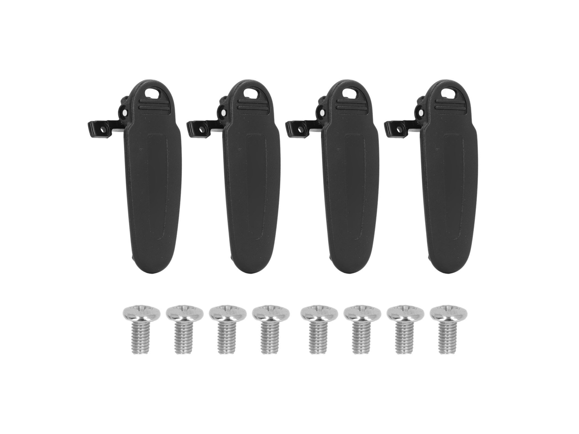 Aetheria 4pcs Clip de Cinto para Rádio Kenwood Tk2140 Tk3140 Tk2160 Tk3160 Tk2170 Tk3170 Nx220 Nx320