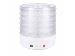 Desidratador Elétrico De Alimentos, 28 Cm, 5 Camadas, Máquina Secagem Frutas E Vegetais, Cronometragem, Tomada 220-240 V Uk