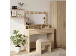 Vidaxl Mesa De Vestir Carvalho Sonoma 100 X 41 X 135 Cm