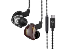 2026 fones de Ouvido Intra auriculares Ccz Coffee bean com Cancelamento de Ruído, Driver 1dd, Som Estéreo Hi fi, para Jogos e Cenários