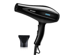 Secador de Cabelo com Bico Concentrador, Difusor, Pente e Escova para Uso Doméstico e Profissional TAISHENGDA (2 em 1)